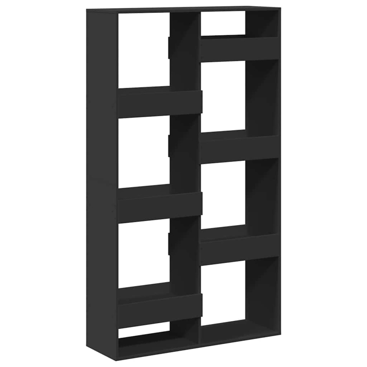 vidaXL Βιβλιοθήκη Μαύρη 100x33x175 εκ. από Επεξεργασμένο Ξύλο