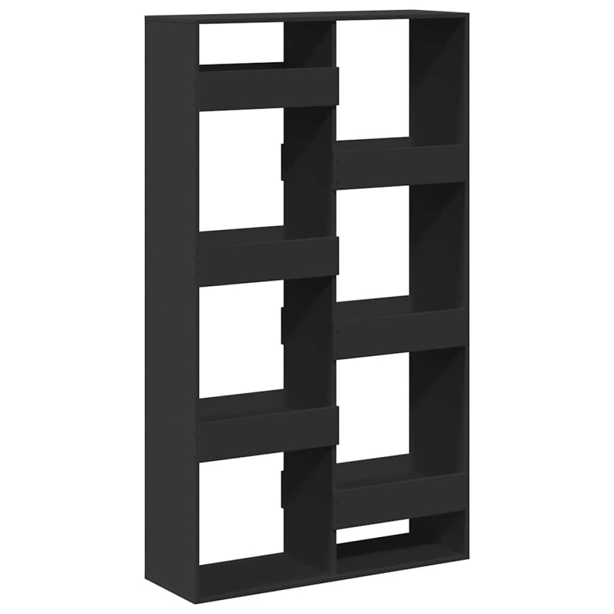 vidaXL Βιβλιοθήκη Μαύρη 100x33x175 εκ. από Επεξεργασμένο Ξύλο