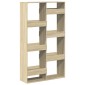 vidaXL Βιβλιοθήκη Sonoma Δρυς 100x33x175 εκ. από Επεξεργασμένο Ξύλο