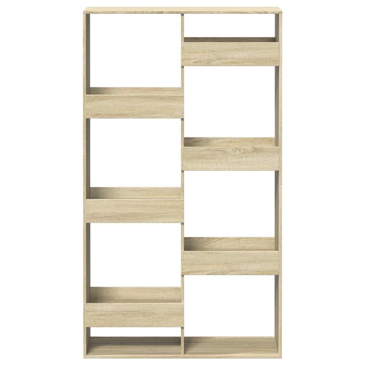 vidaXL Βιβλιοθήκη Sonoma Δρυς 100x33x175 εκ. από Επεξεργασμένο Ξύλο