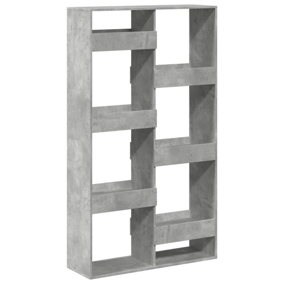 vidaXL Βιβλιοθήκη Γκρι Σκυροδέματος 100x33x175 εκ. Επεξεργ. Ξύλο