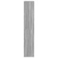 vidaXL Βιβλιοθήκη Γκρι Sonoma 100x33x175 εκ. από Επεξεργ. Ξύλο