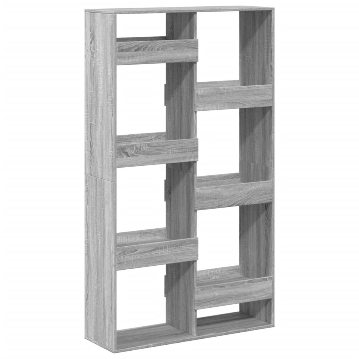 vidaXL Βιβλιοθήκη Γκρι Sonoma 100x33x175 εκ. από Επεξεργ. Ξύλο