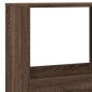 vidaXL Βιβλιοθήκη Καφέ Δρυς 100x33x175 εκ. από Επεξεργασμένο Ξύλο