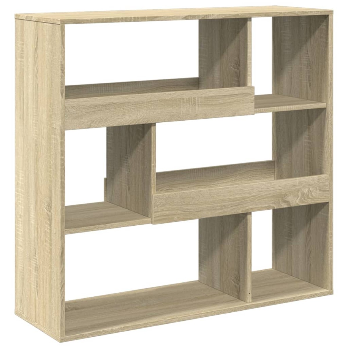 vidaXL Βιβλιοθήκη/Διαχωριστικό Χώρου Δρυς 100x33x94,5 εκ. Επεξ. Ξύλο