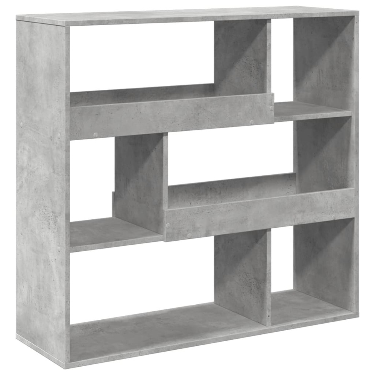 vidaXL Βιβλιοθήκη/Διαχωριστικό Χώρου Γκρι 100x33x94,5 εκ. Επεξ. Ξύλο