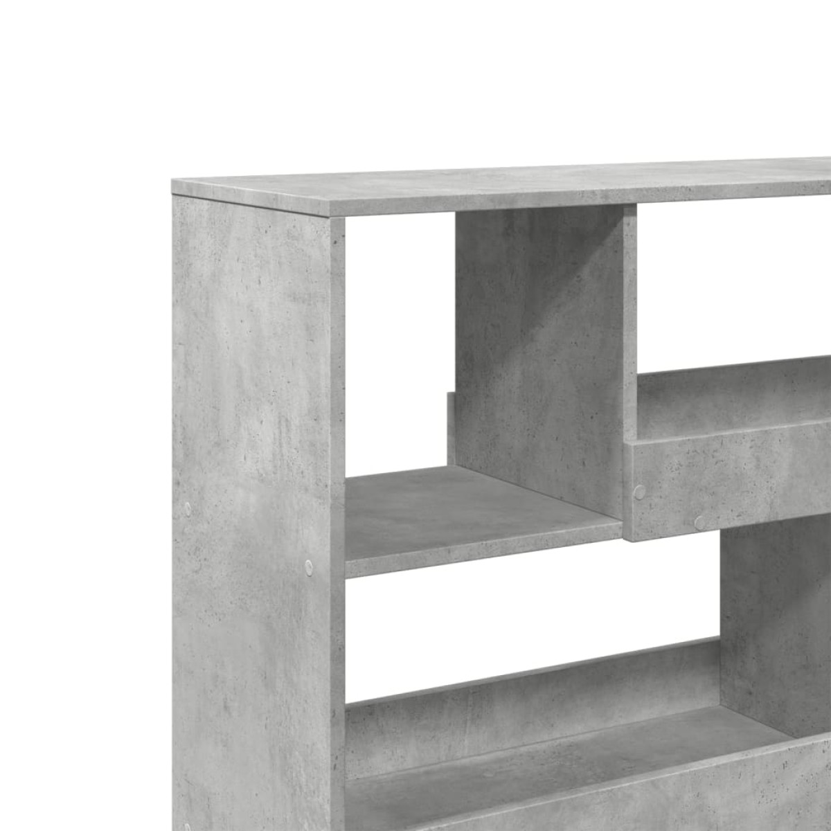 vidaXL Βιβλιοθήκη/Διαχωριστικό Χώρου Γκρι 100x33x94,5 εκ. Επεξ. Ξύλο