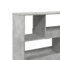 vidaXL Βιβλιοθήκη/Διαχωριστικό Χώρου Γκρι 100x33x94,5 εκ. Επεξ. Ξύλο
