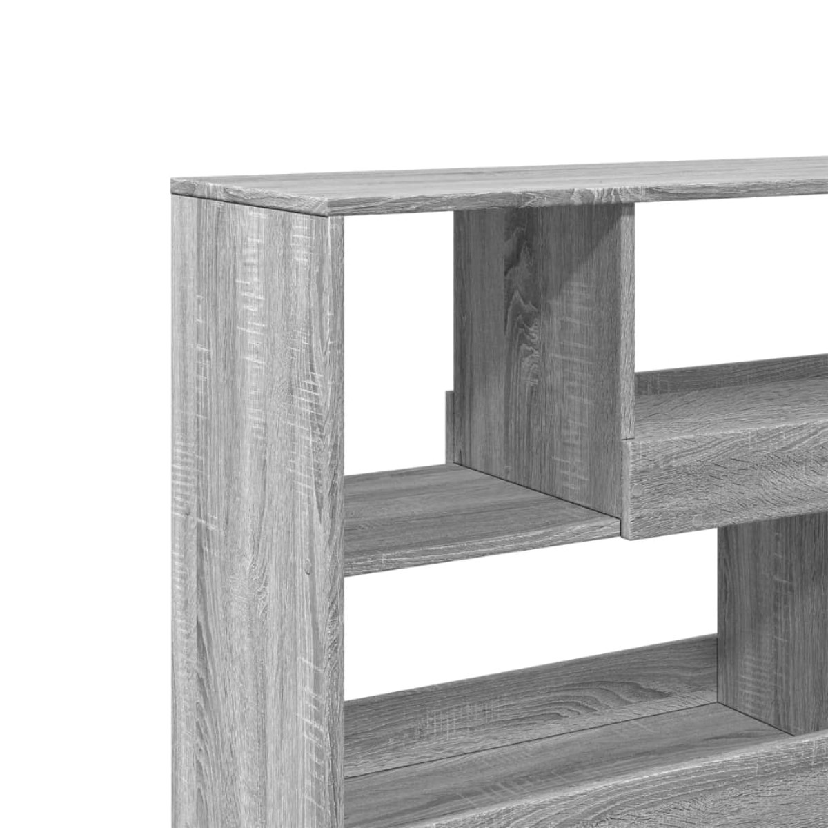 vidaXL Βιβλιοθήκη/Διαχωριστικό Χώρου Γκρι 100x33x94,5 εκ. Επεξ. Ξύλο