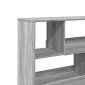 vidaXL Βιβλιοθήκη/Διαχωριστικό Χώρου Γκρι 100x33x94,5 εκ. Επεξ. Ξύλο