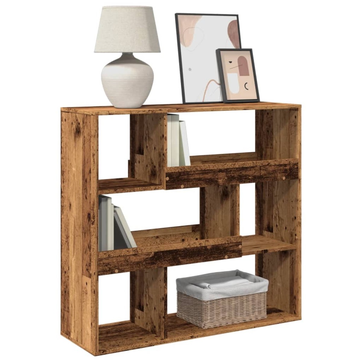vidaXL Βιβλιοθήκη/Διαχωριστικό Χώρου 100x33x94,5 εκ. Επεξ. Ξύλο