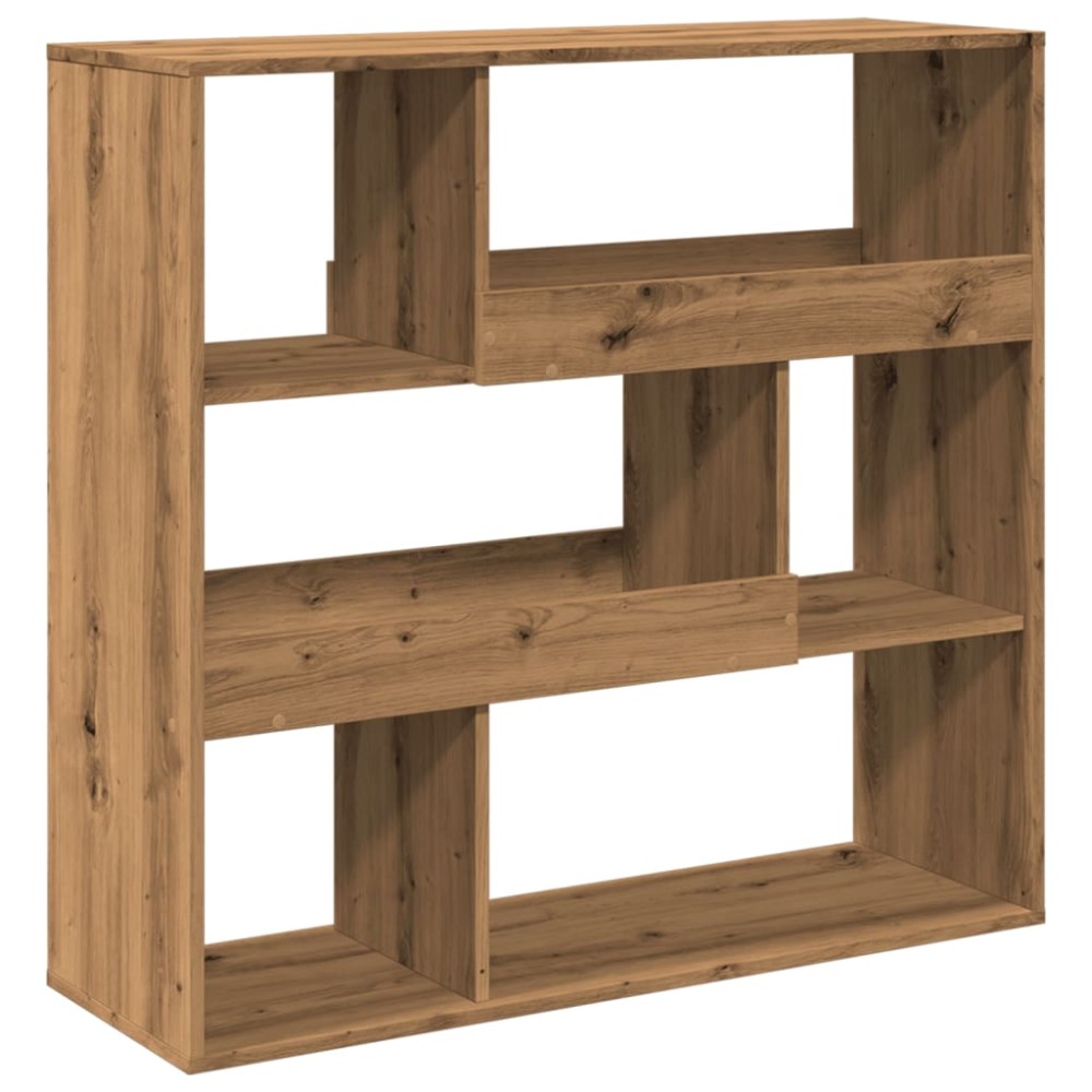vidaXL Βιβλιοθήκη/Διαχωριστικό Χώρου Δρυς 100x33x94,5 εκ. Επεξ. Ξύλο