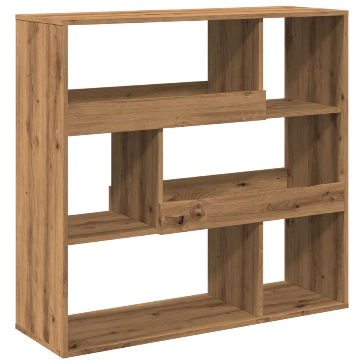 vidaXL Βιβλιοθήκη/Διαχωριστικό Χώρου Δρυς 100x33x94,5 εκ. Επεξ. Ξύλο