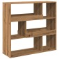vidaXL Βιβλιοθήκη/Διαχωριστικό Χώρου Δρυς 100x33x94,5 εκ. Επεξ. Ξύλο