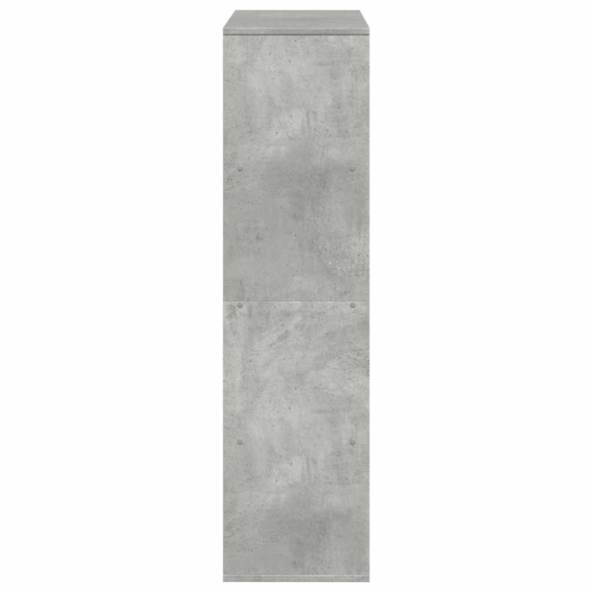 vidaXL Βιβλιοθήκη/Διαχωριστικό Χώρου Γκρι 100x33x125,5 εκ. Επεξ. Ξύλο