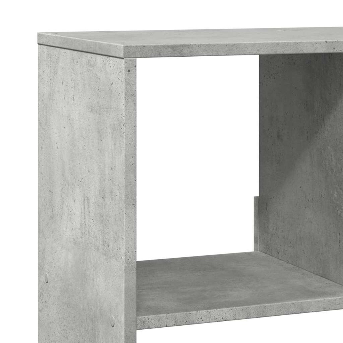 vidaXL Βιβλιοθήκη/Διαχωριστικό Χώρου Γκρι 100x33x125,5 εκ. Επεξ. Ξύλο