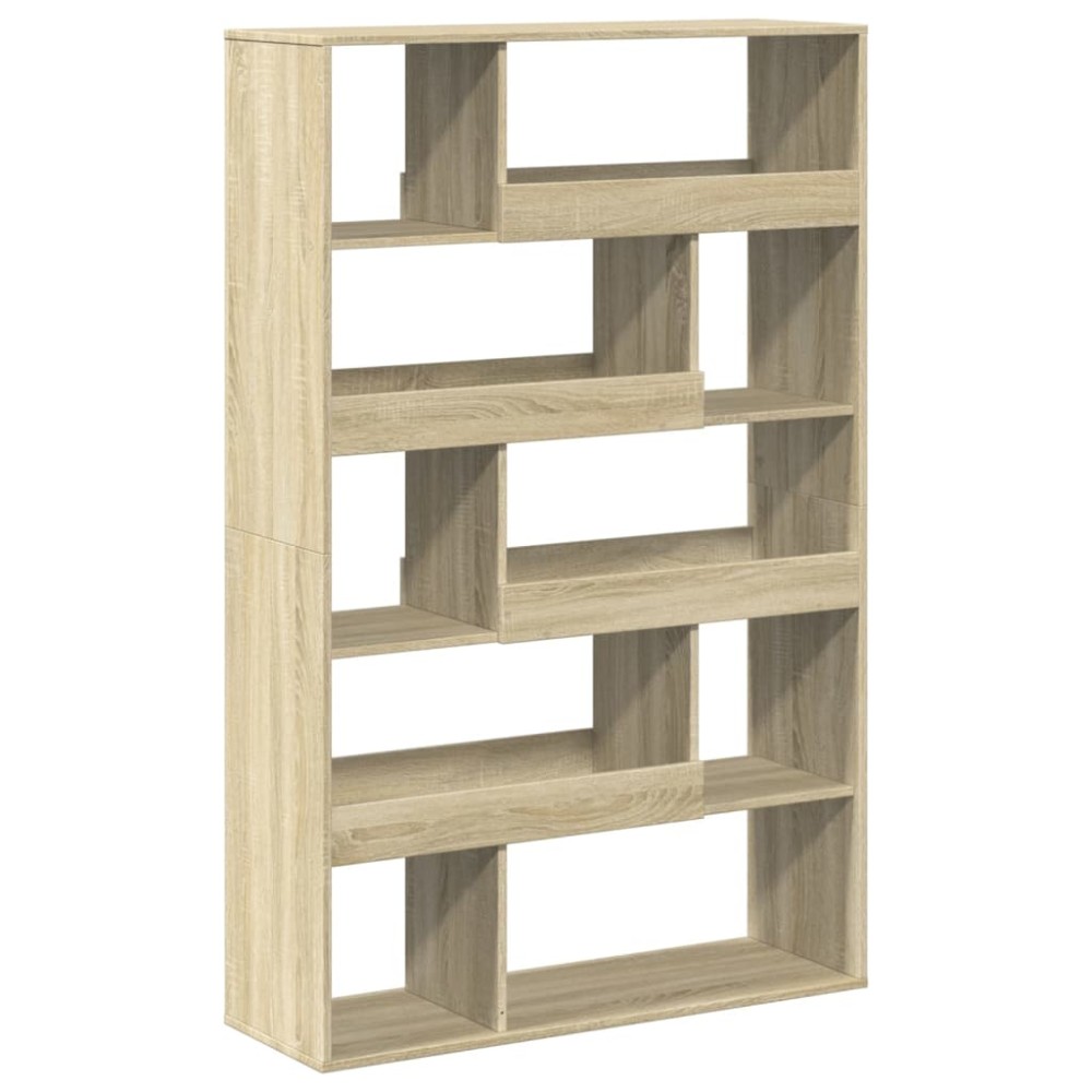 vidaXL Βιβλιοθήκη/Διαχωριστικό Χώρου Δρυς 100x33x156,5 εκ. Επεξ. Ξύλο
