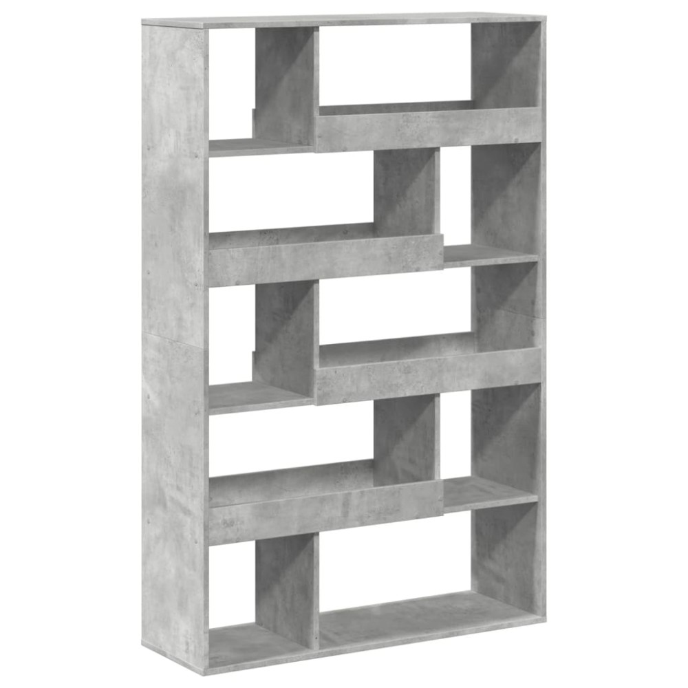 vidaXL Βιβλιοθήκη/Διαχωριστικό Χώρου Γκρι 100x33x156,5 εκ. Επεξ. Ξύλο
