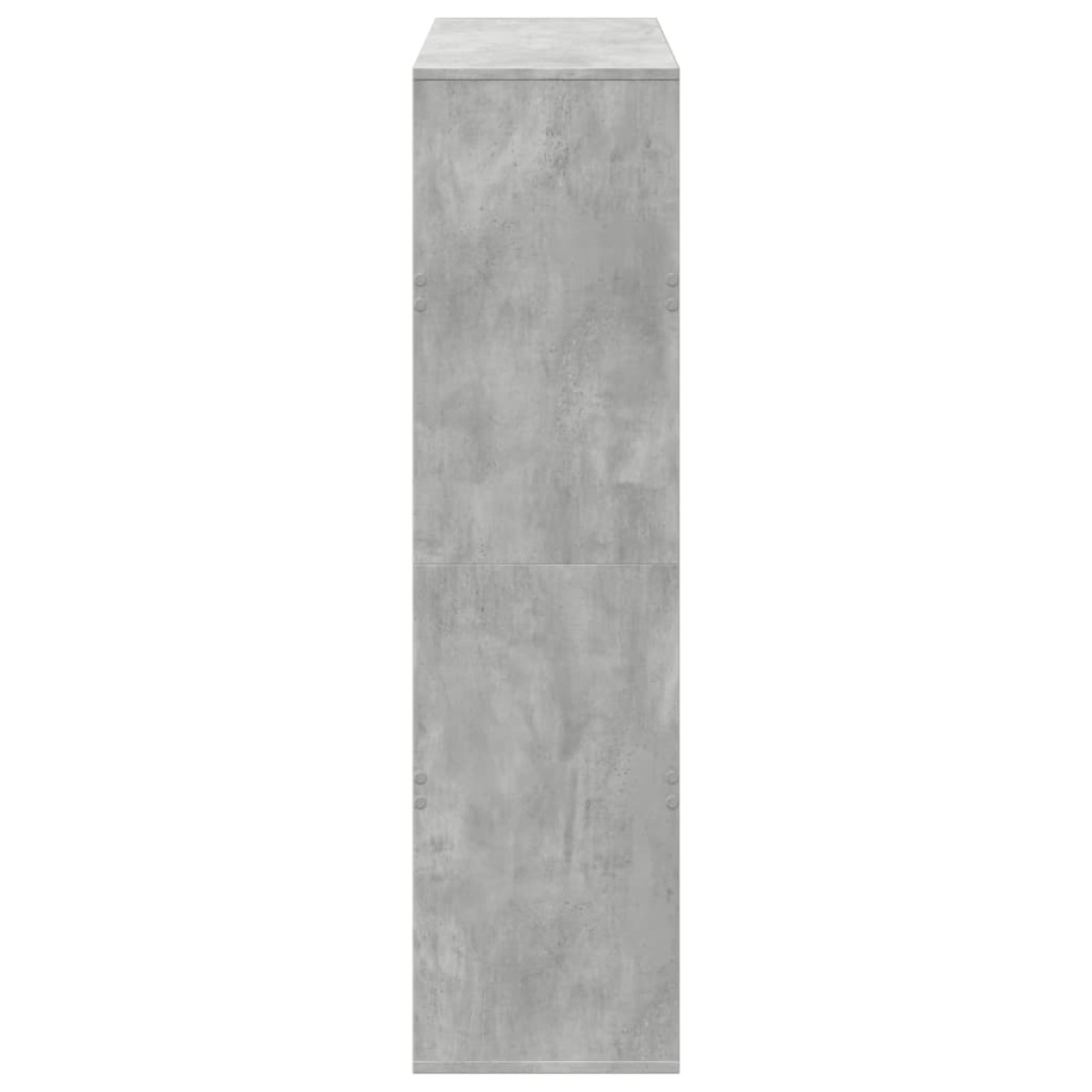 vidaXL Βιβλιοθήκη/Διαχωριστικό Χώρου Γκρι 100x33x125,5 εκ. Επεξ. Ξύλο
