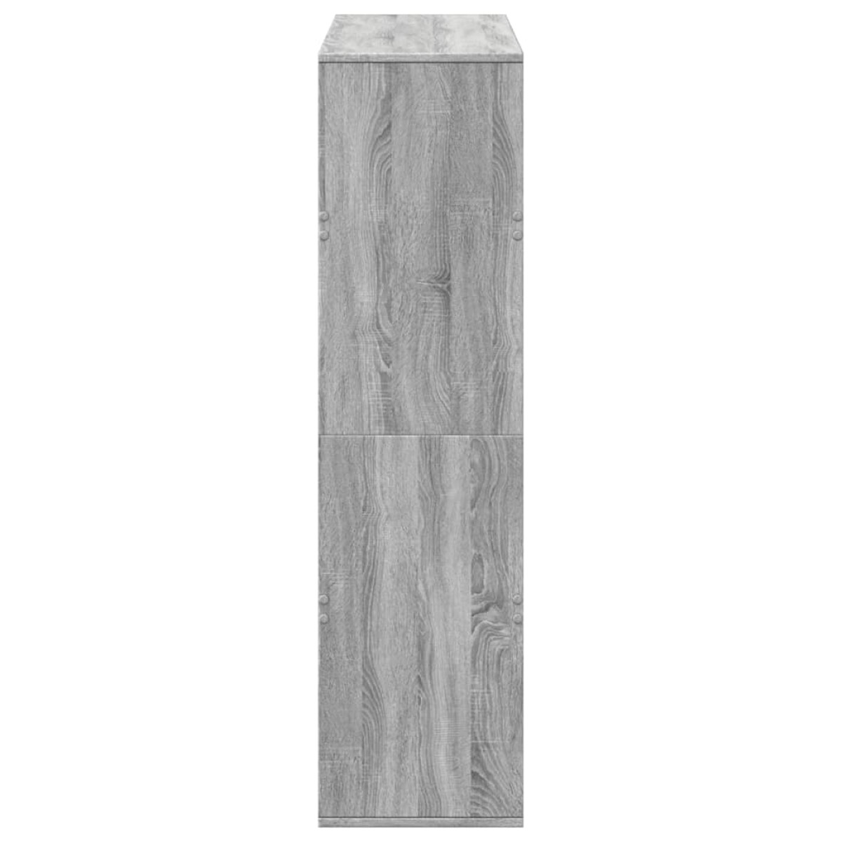 vidaXL Βιβλιοθήκη/Διαχωριστικό Χώρου Γκρι 100x33x125,5 εκ. Επεξ. Ξύλο