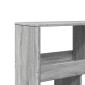 vidaXL Βιβλιοθήκη/Διαχωριστικό Χώρου Γκρι 100x33x125,5 εκ. Επεξ. Ξύλο