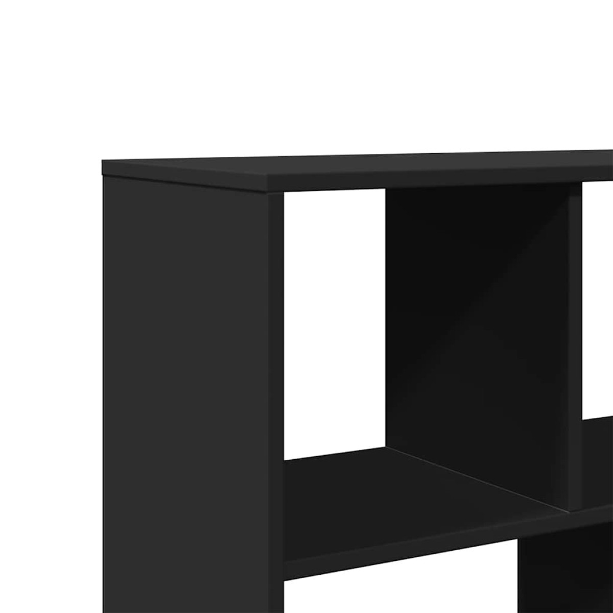 vidaXL Βιβλιοθήκη/Διαχωριστικό Χώρου Μαύρη 100x33x156,5 εκ. Επεξ. Ξύλο
