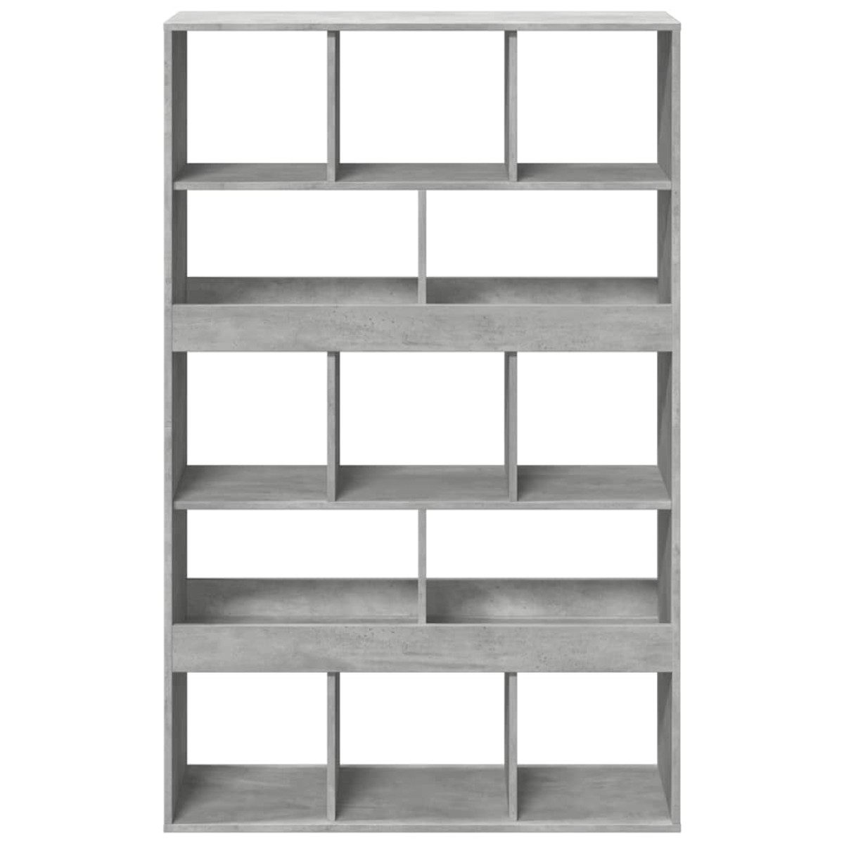 vidaXL Βιβλιοθήκη/Διαχωριστικό Χώρου Γκρι 100x33x156,5 εκ. Επεξ. Ξύλο