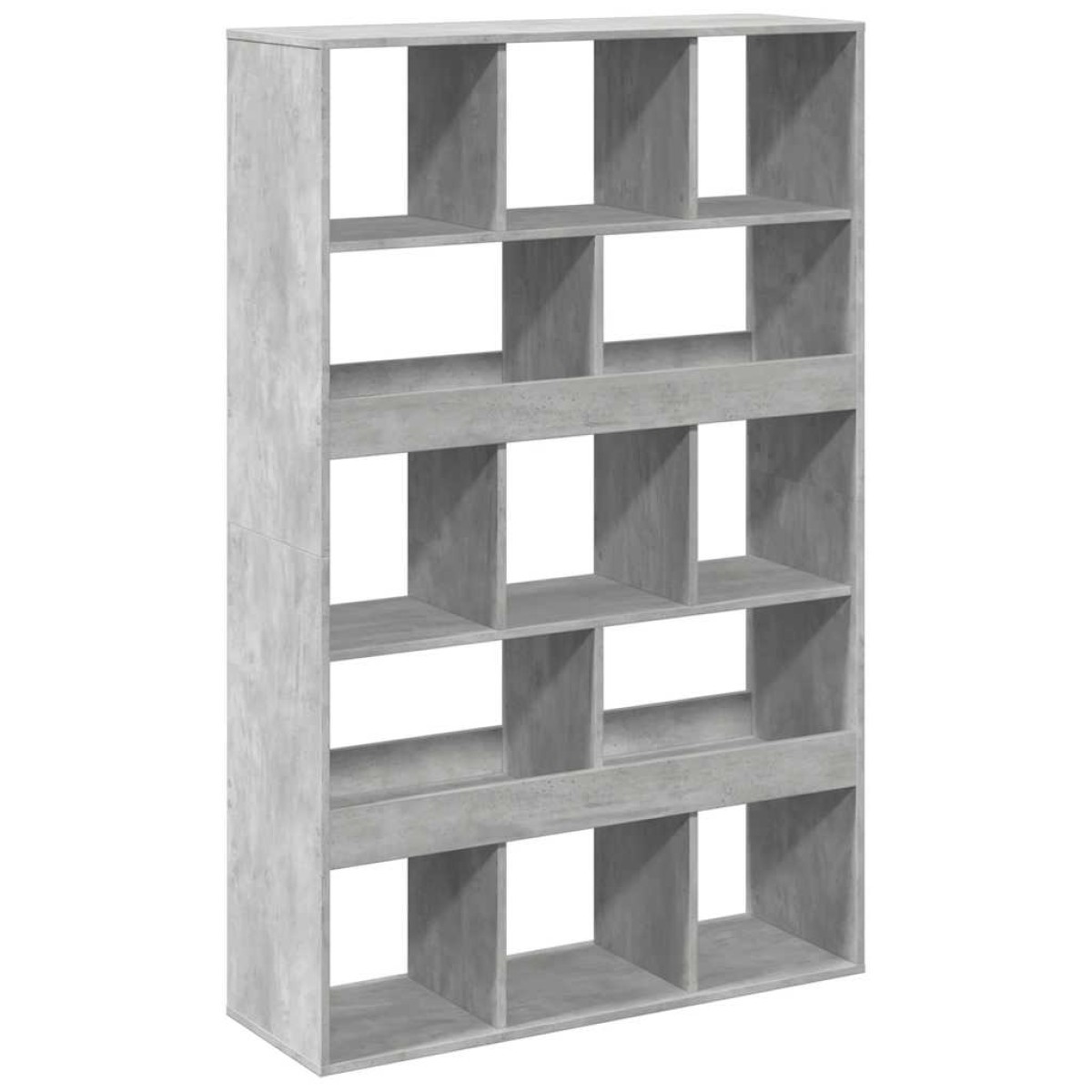 vidaXL Βιβλιοθήκη/Διαχωριστικό Χώρου Γκρι 100x33x156,5 εκ. Επεξ. Ξύλο