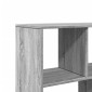 vidaXL Βιβλιοθήκη/Διαχωριστικό Χώρου Γκρι 100x33x156,5 εκ. Επεξ. Ξύλο