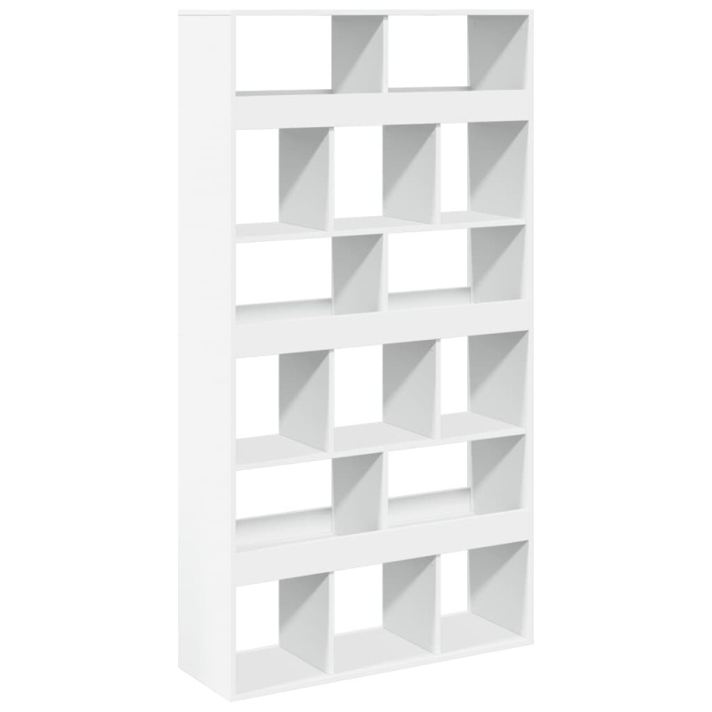 vidaXL Βιβλιοθήκη/Διαχωριστικό Χώρου Λευκό 100x33x187,5 εκ. Επεξ. Ξύλο