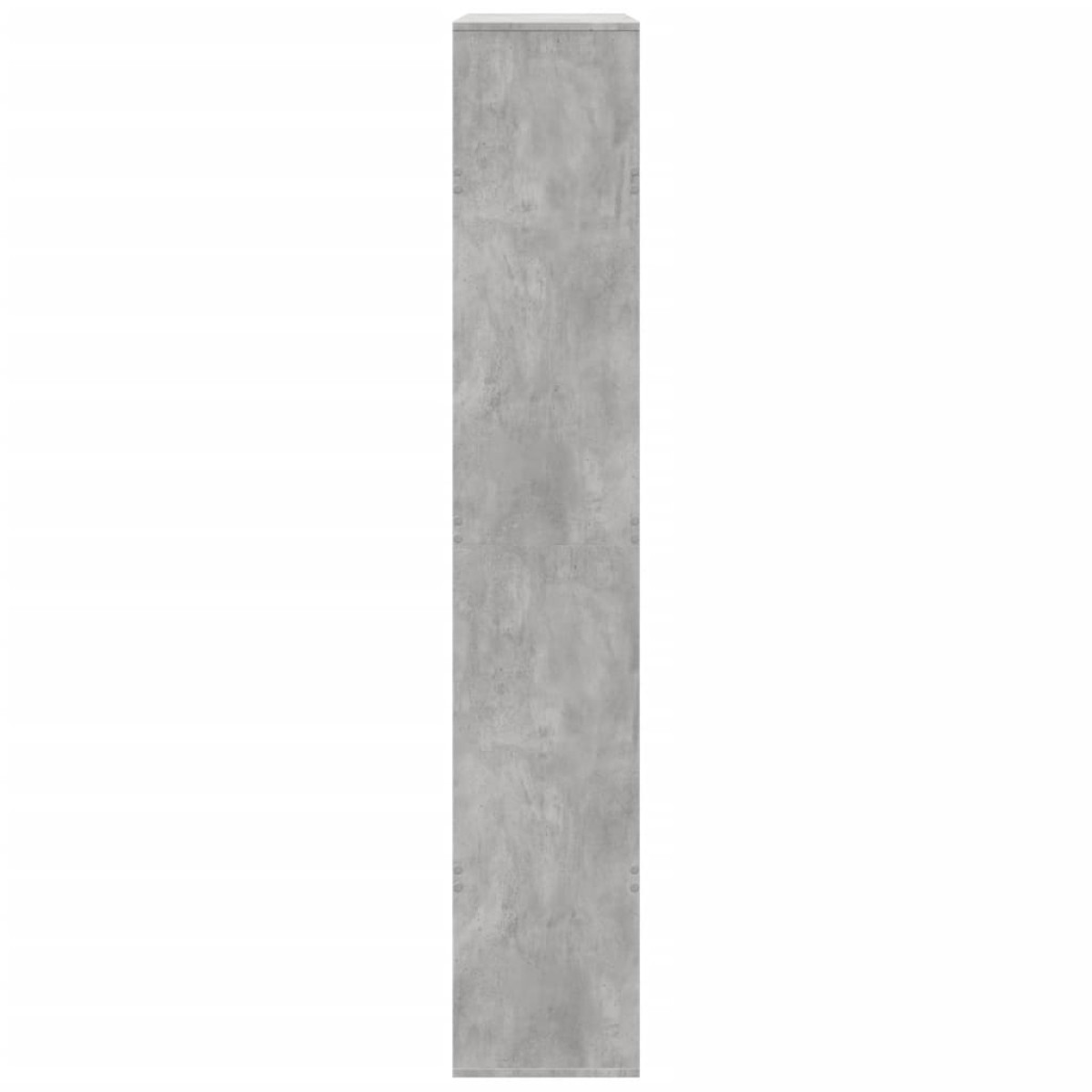 vidaXL Βιβλιοθήκη/Διαχωριστικό Χώρου Γκρι 100x33x187,5 εκ. Επεξ. Ξύλο
