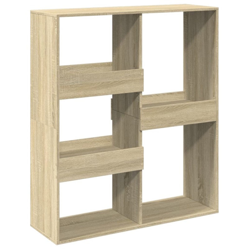 vidaXL Βιβλιοθήκη/Διαχωριστικό Χώρου Δρυς 100x33x115 εκ. Επεξ. Ξύλο