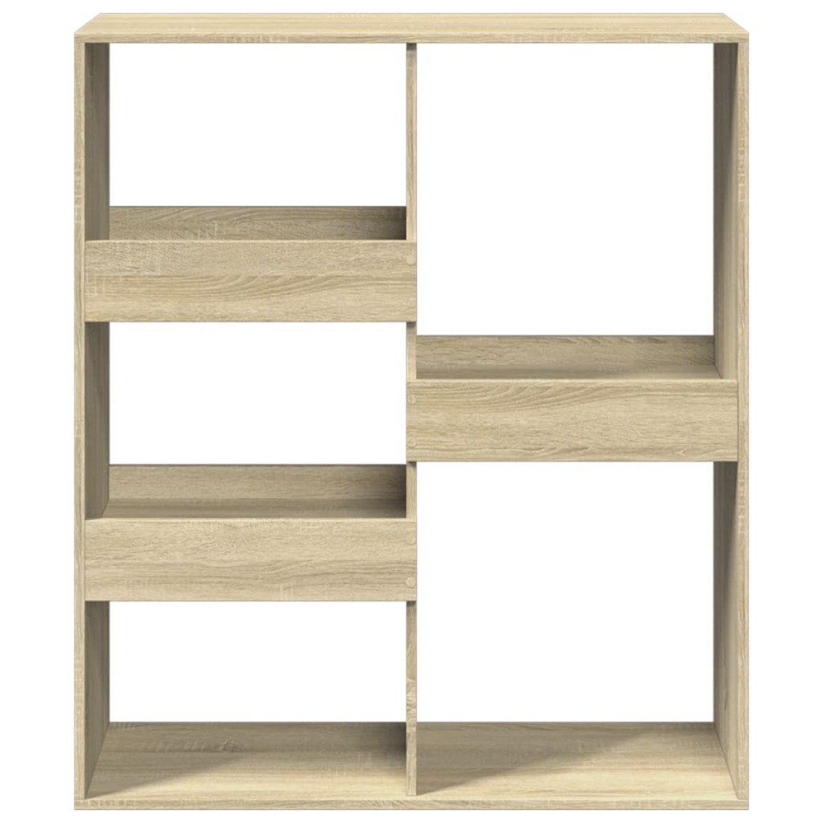 vidaXL Βιβλιοθήκη/Διαχωριστικό Χώρου Δρυς 100x33x115 εκ. Επεξ. Ξύλο