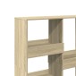 vidaXL Βιβλιοθήκη/Διαχωριστικό Χώρου Δρυς 100x33x115 εκ. Επεξ. Ξύλο