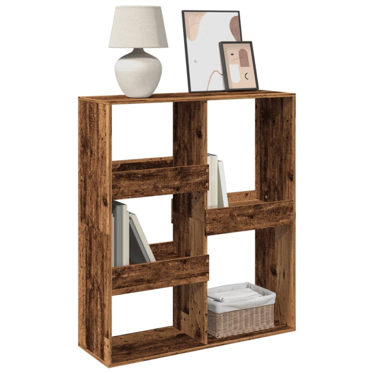 vidaXL Βιβλιοθήκη/Διαχωριστικό Χώρου 100x33x115 εκ. Επεξ. Ξύλο