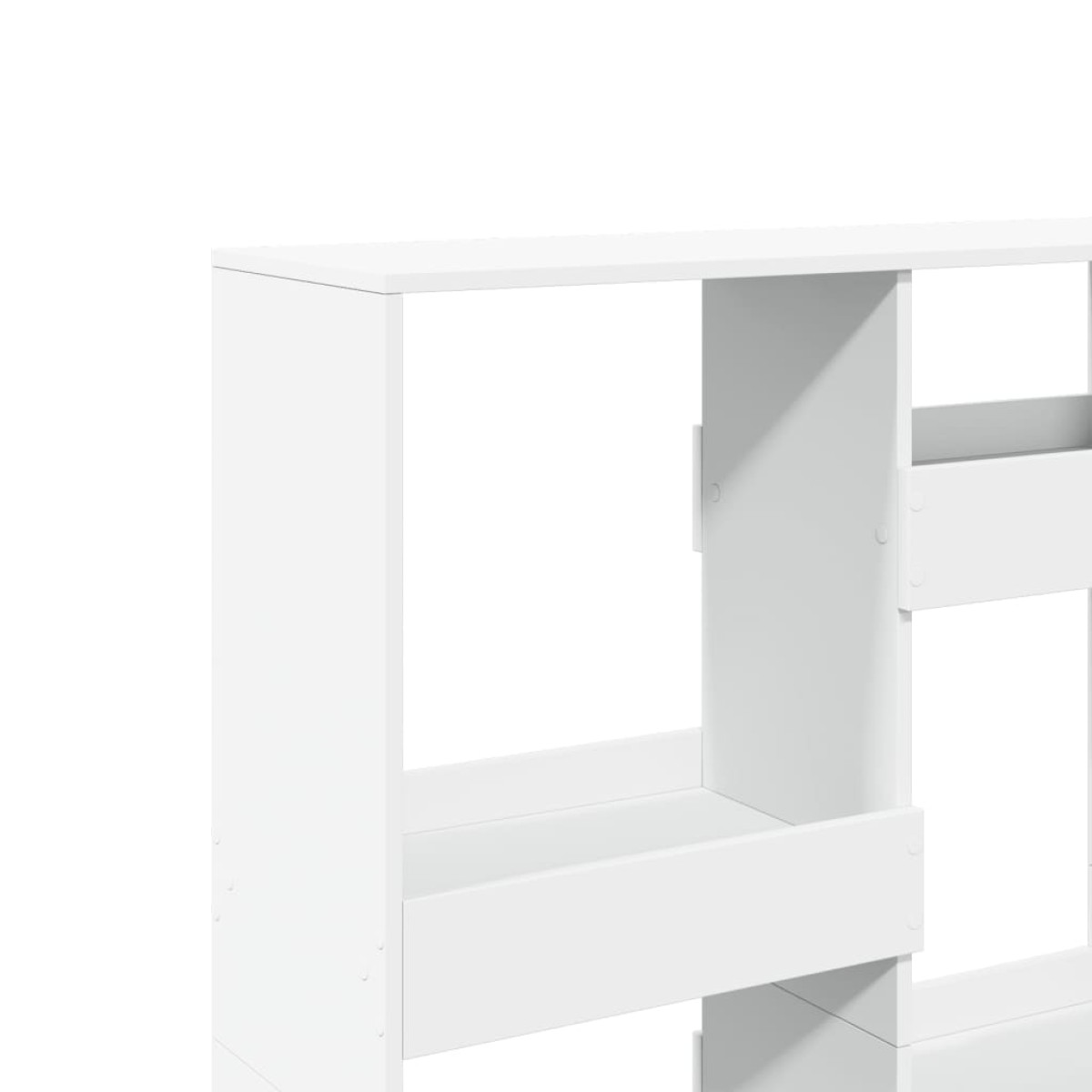 vidaXL Βιβλιοθήκη/Διαχωριστικό Χώρου Λευκό 100x33x135 εκ. Επεξ. Ξύλο