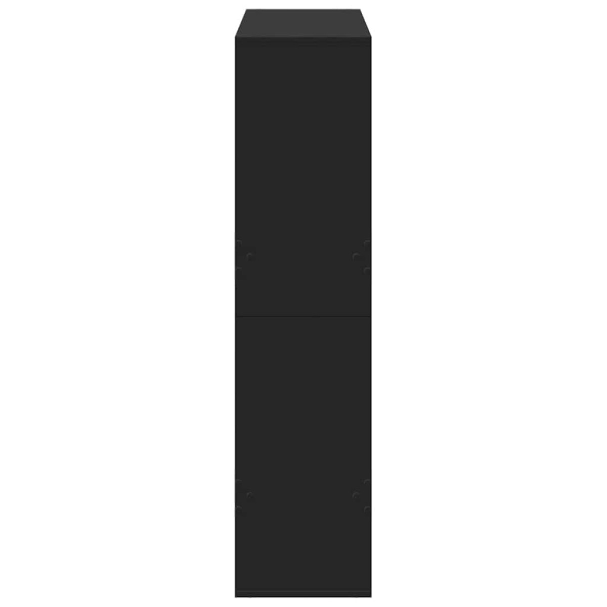 vidaXL Βιβλιοθήκη/Διαχωριστικό Χώρου Μαύρη 100x33x135 εκ. Επεξ. Ξύλο
