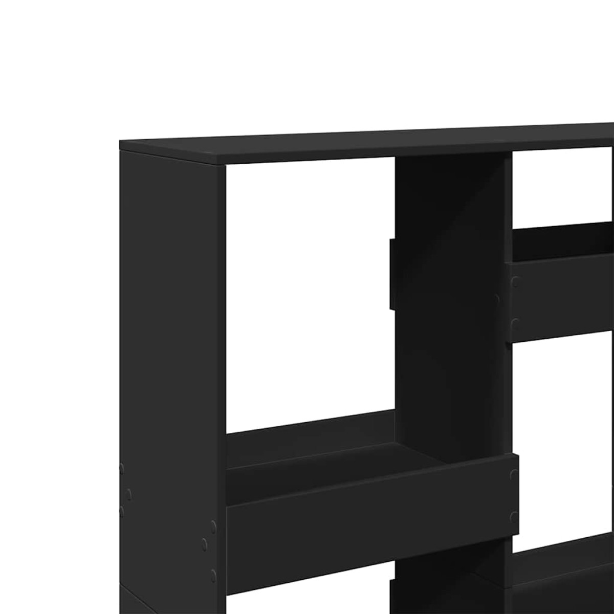 vidaXL Βιβλιοθήκη/Διαχωριστικό Χώρου Μαύρη 100x33x135 εκ. Επεξ. Ξύλο