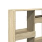 vidaXL Βιβλιοθήκη/Διαχωριστικό Χώρου Δρυς 100x33x135 εκ. Επεξ. Ξύλο