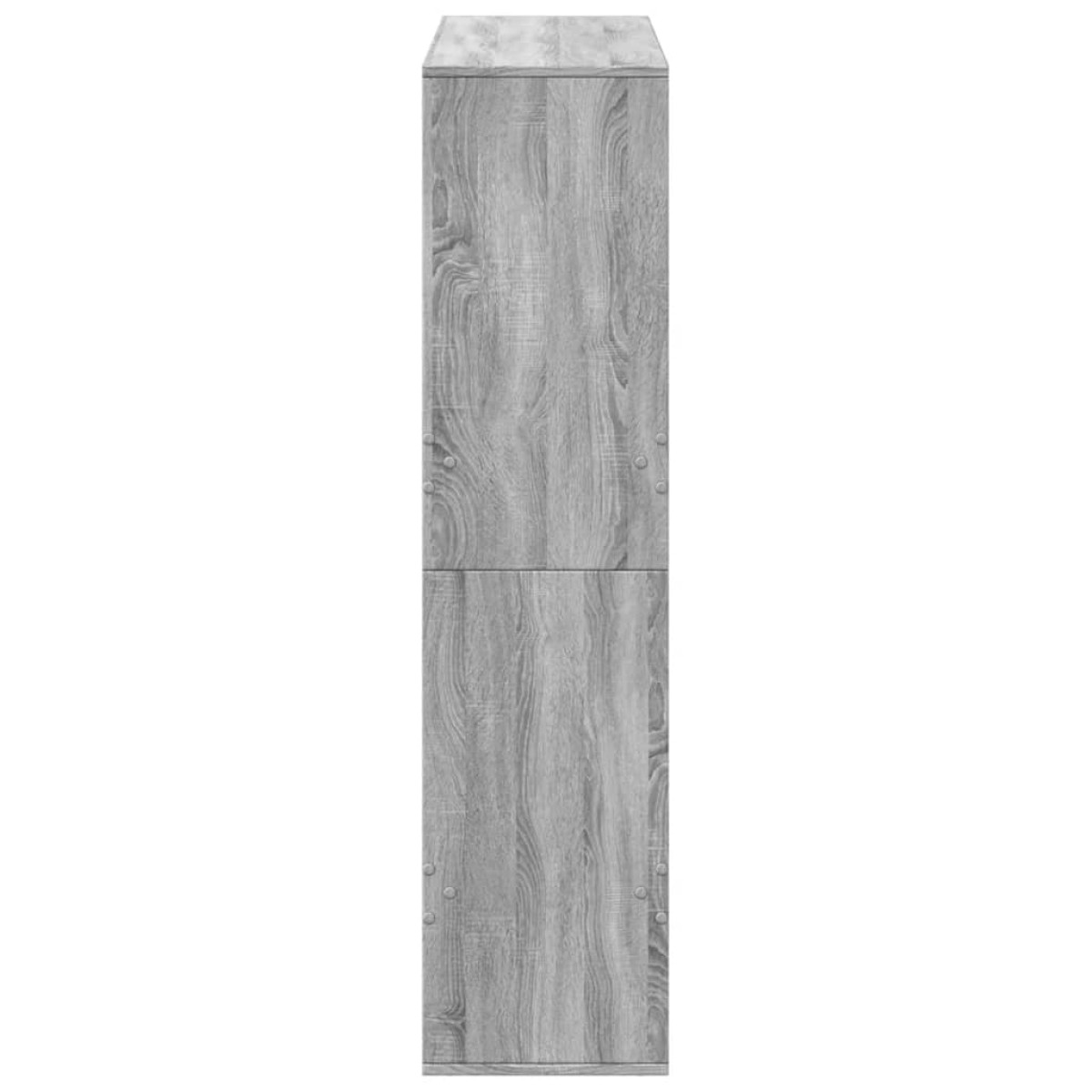 vidaXL Βιβλιοθήκη/Διαχωριστικό Χώρου Γκρι 100x33x135 εκ. Επεξ. Ξύλο