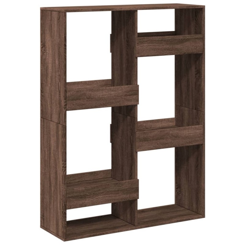 vidaXL Βιβλιοθήκη/Διαχωριστικό Χώρου Δρυς 100x33x135 εκ. Επεξ. Ξύλο