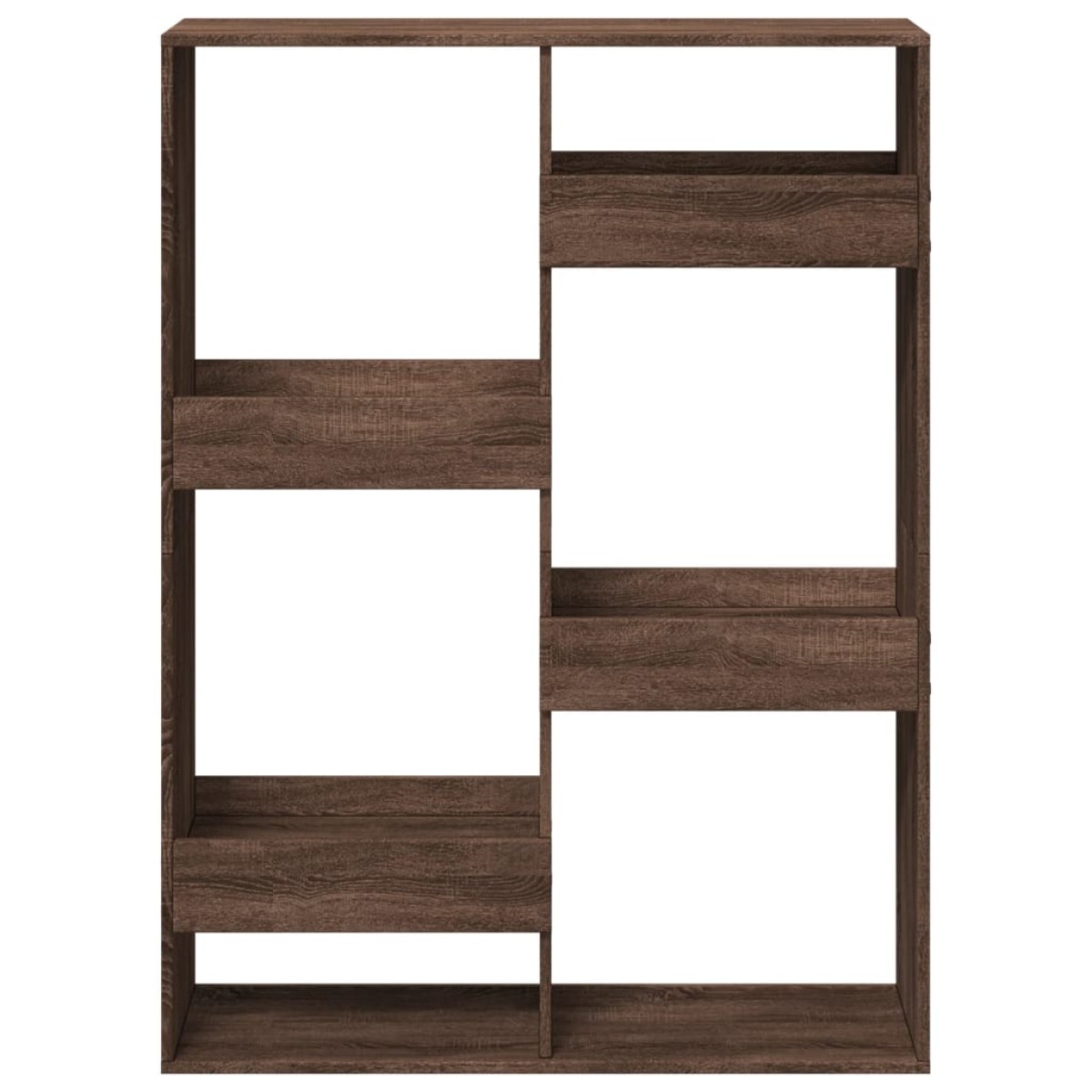 vidaXL Βιβλιοθήκη/Διαχωριστικό Χώρου Δρυς 100x33x135 εκ. Επεξ. Ξύλο