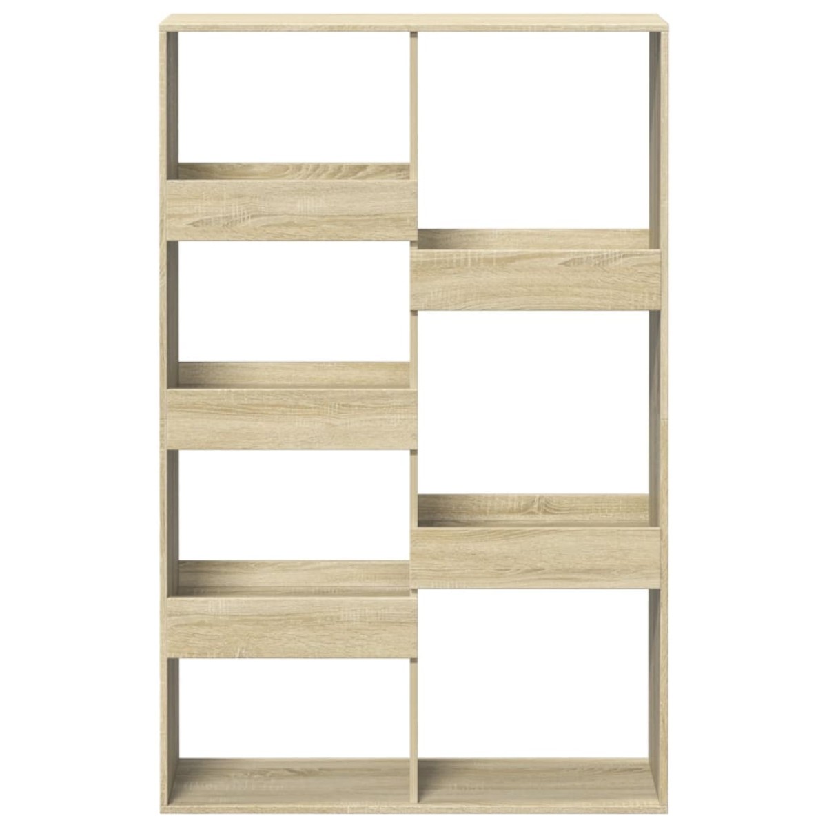 vidaXL Βιβλιοθήκη/Διαχωριστικό Χώρου Δρυς 100x33x155,5 εκ. Επεξ. Ξύλο