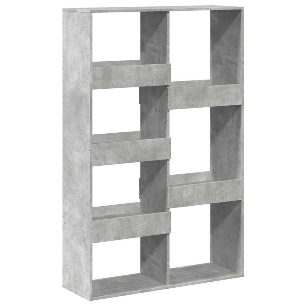 vidaXL Βιβλιοθήκη/Διαχωριστικό Χώρου Γκρι 100x33x155,5 εκ. Επεξ. Ξύλο