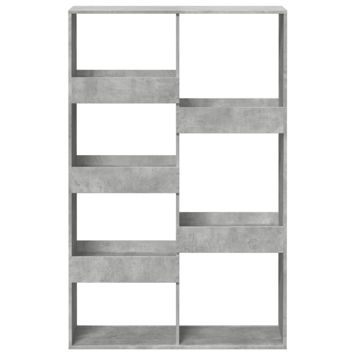 vidaXL Βιβλιοθήκη/Διαχωριστικό Χώρου Γκρι 100x33x155,5 εκ. Επεξ. Ξύλο