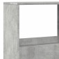 vidaXL Βιβλιοθήκη/Διαχωριστικό Χώρου Γκρι 100x33x155,5 εκ. Επεξ. Ξύλο