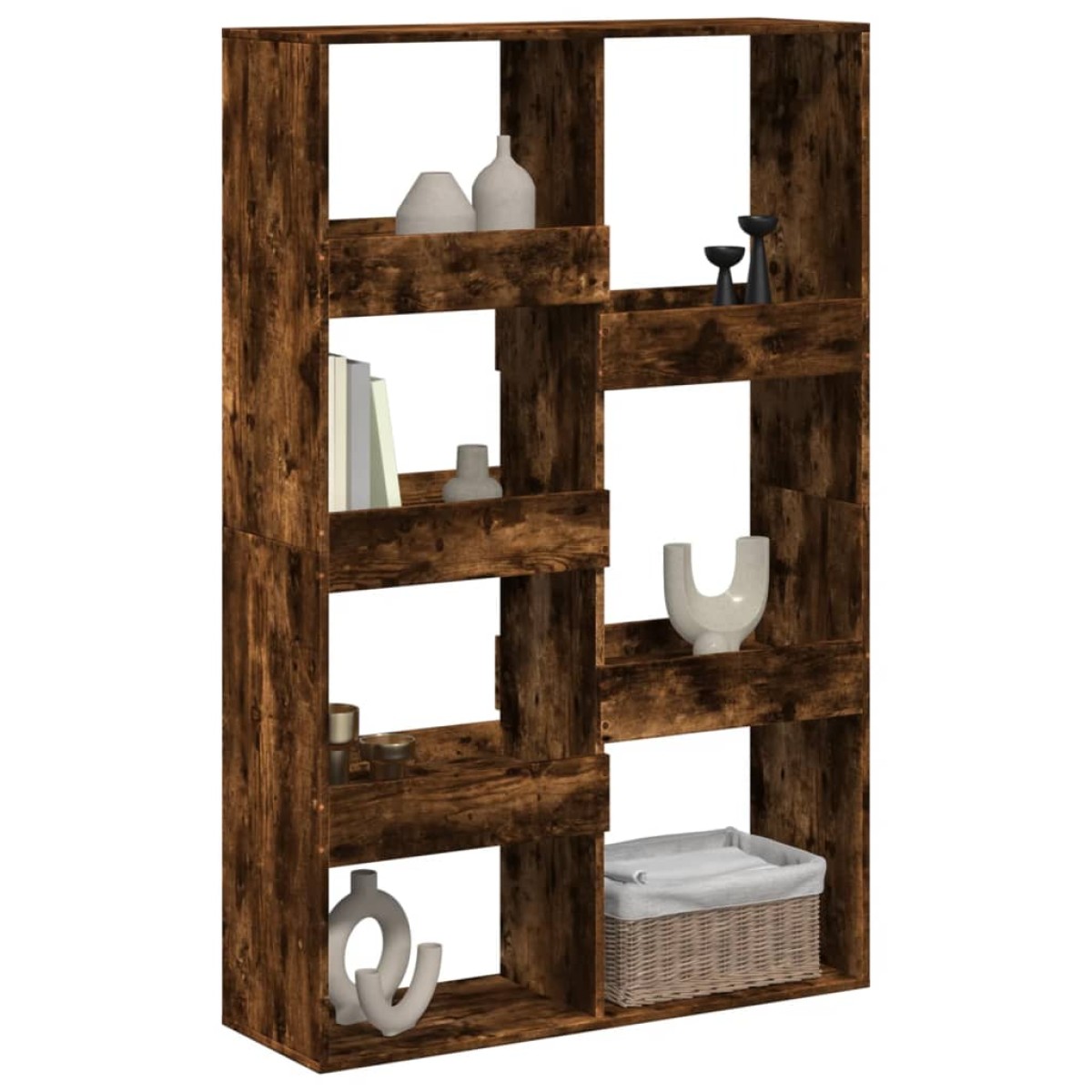 vidaXL Βιβλιοθήκη/Διαχωριστικό Χώρου Δρυς 100x33x155,5 εκ. Επεξ. Ξύλο