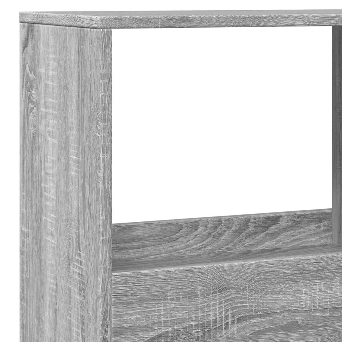vidaXL Βιβλιοθήκη/Διαχωριστικό Χώρου Γκρι 100x33x155,5 εκ. Επεξ. Ξύλο