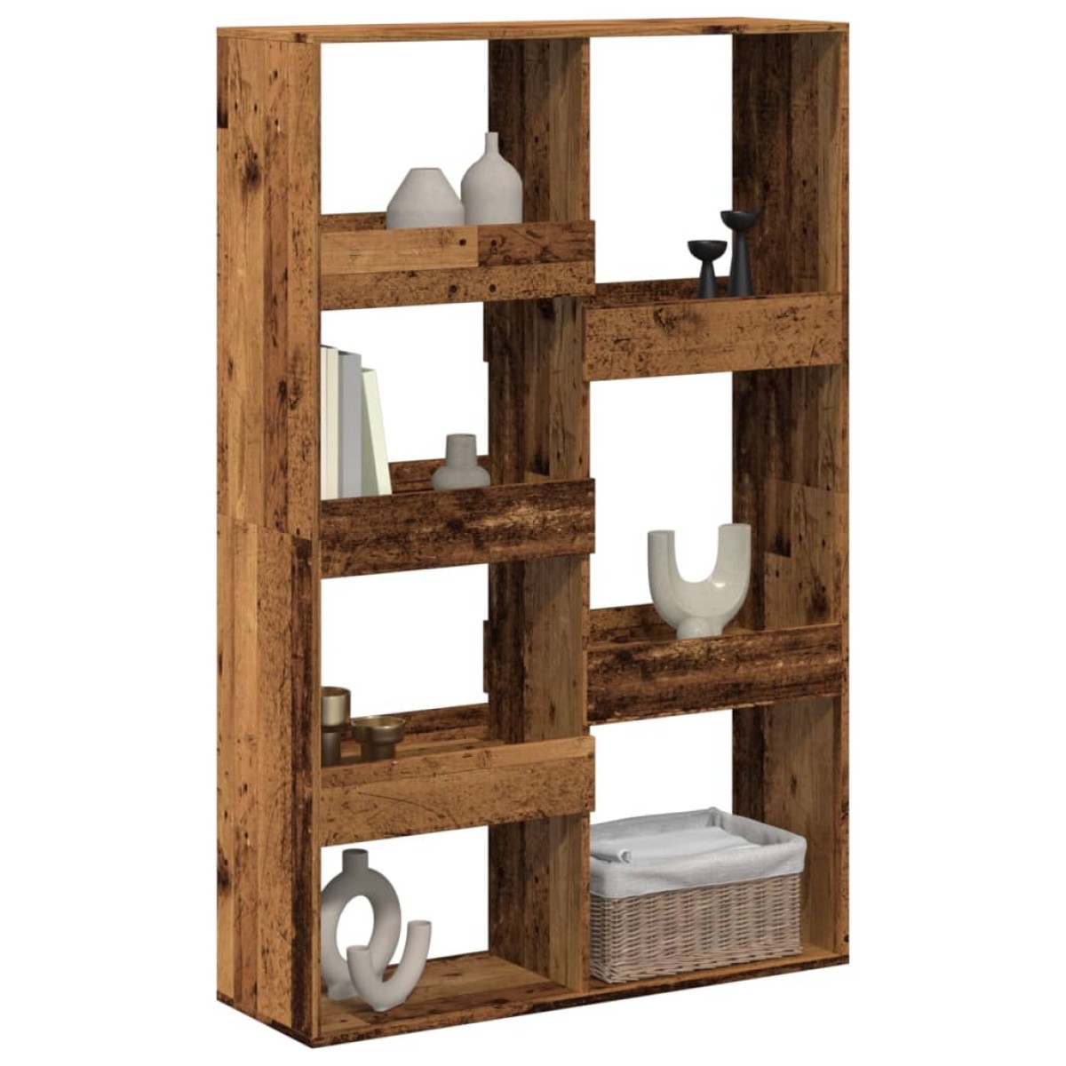 vidaXL Βιβλιοθήκη/Διαχωριστικό Χώρου 100x33x155,5 εκ. Επεξ. Ξύλο
