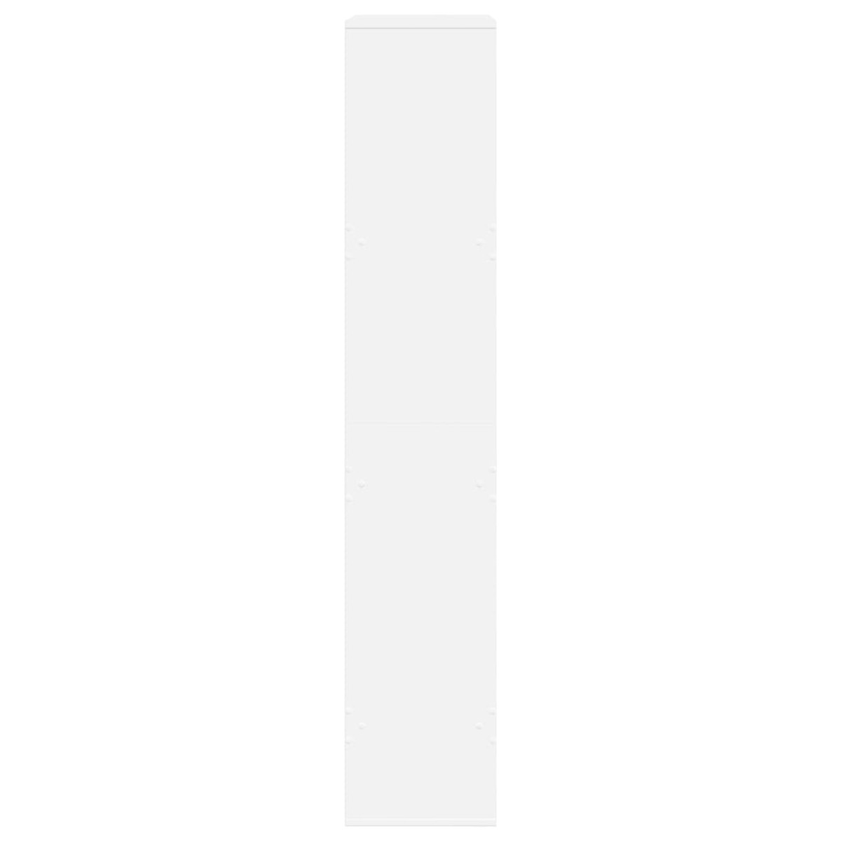 vidaXL Βιβλιοθήκη/Διαχωριστικό Χώρου Λευκό 100x33x175 εκ. Επεξ. Ξύλο